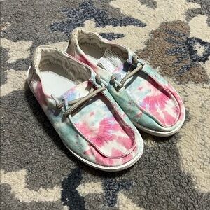 HEY DUDE  Wendy Boho Girl's Tie-Tyed Casual slip-on shoes